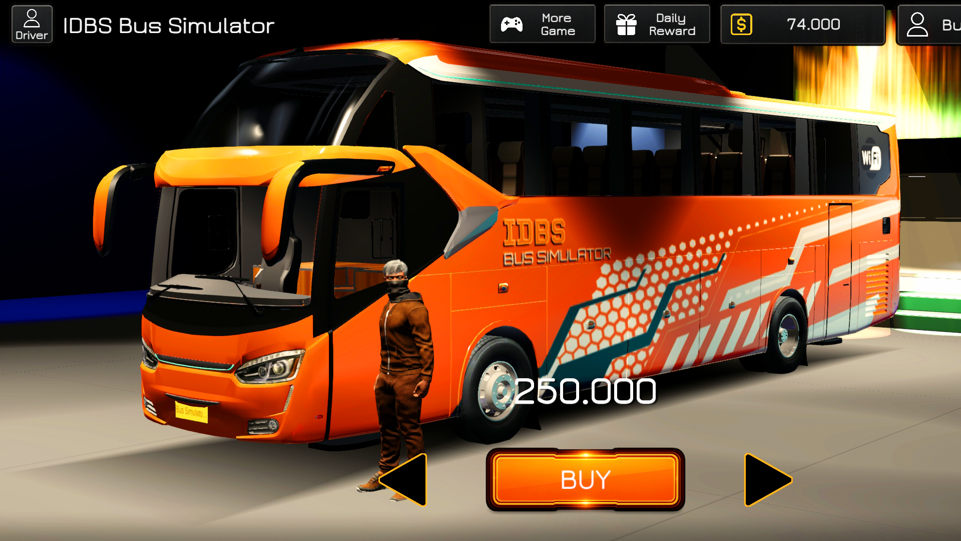 اسکرین شات 1 بازی IDBS Bus Simulator