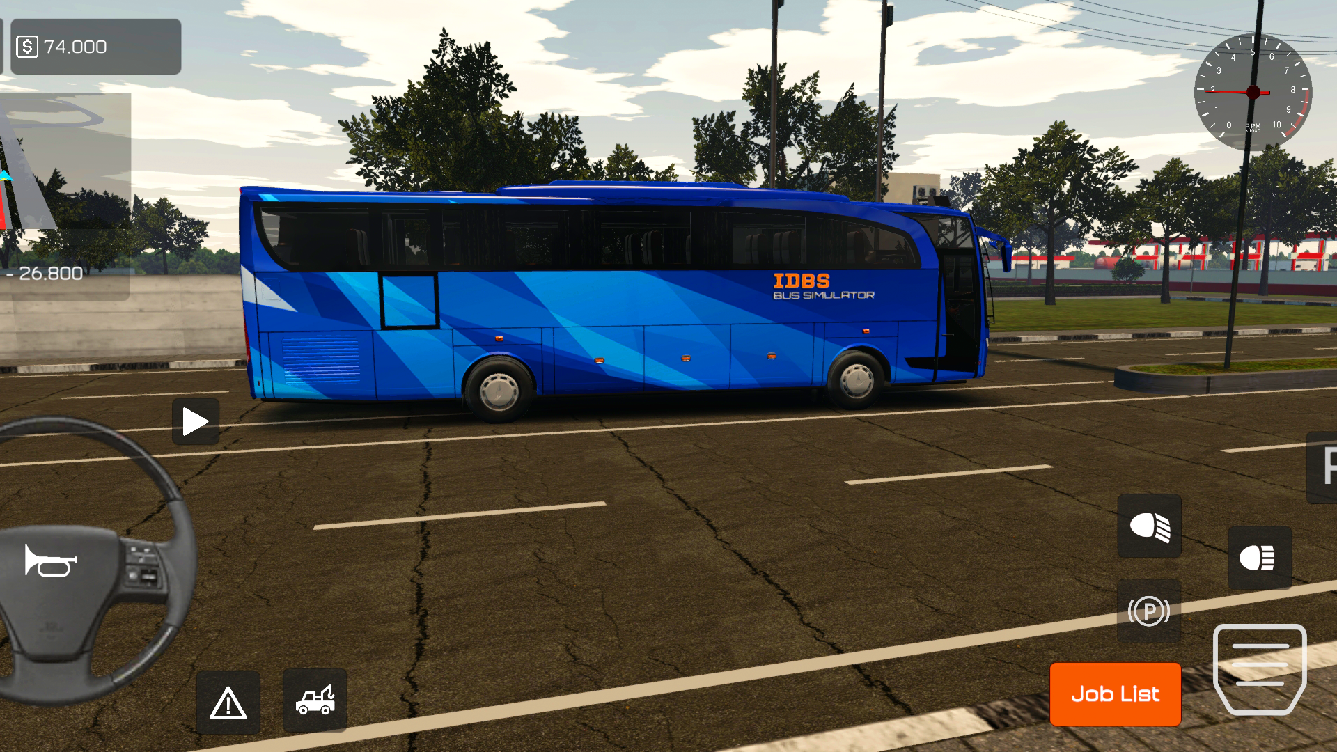 اسکرین شات 5 بازی IDBS Bus Simulator