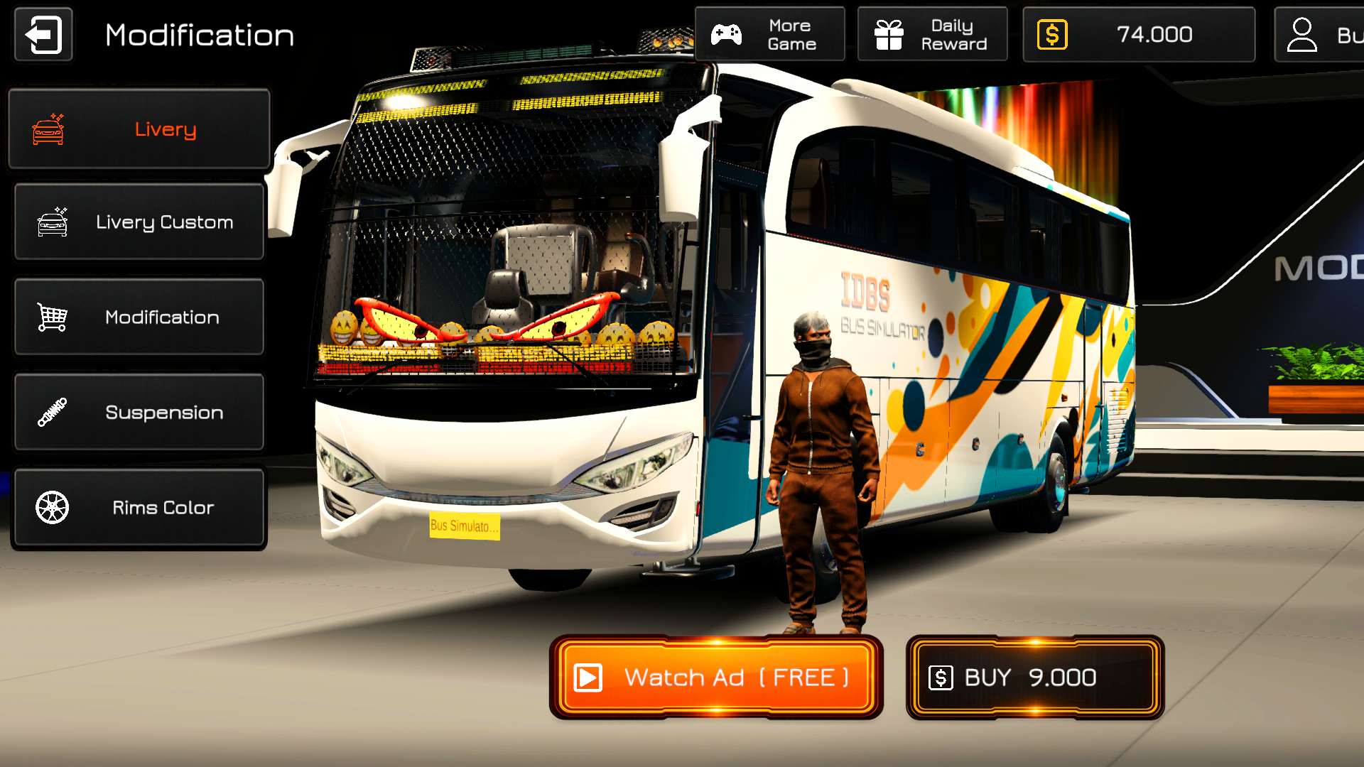 اسکرین شات 2 بازی IDBS Bus Simulator