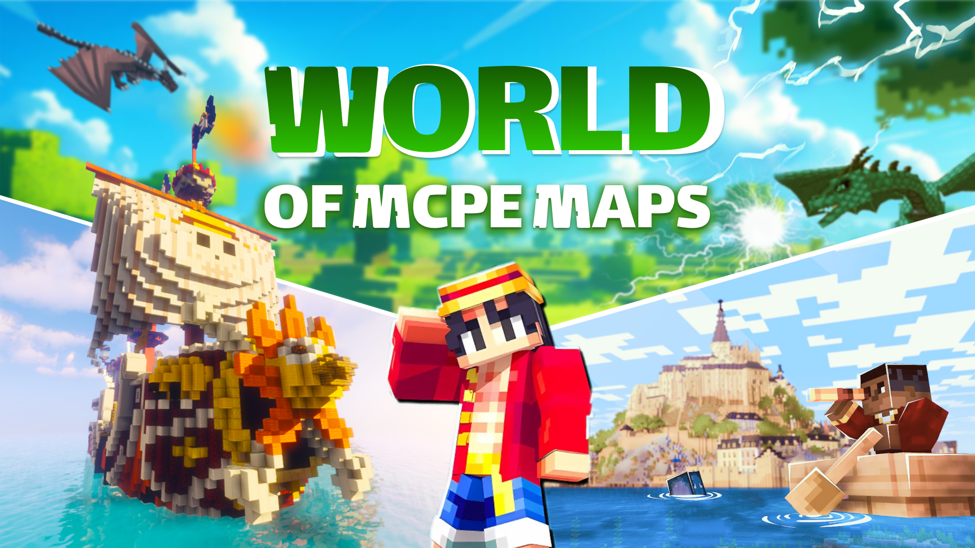 اسکرین شات 1 برنامه Maps for Minecraft PE & Addons