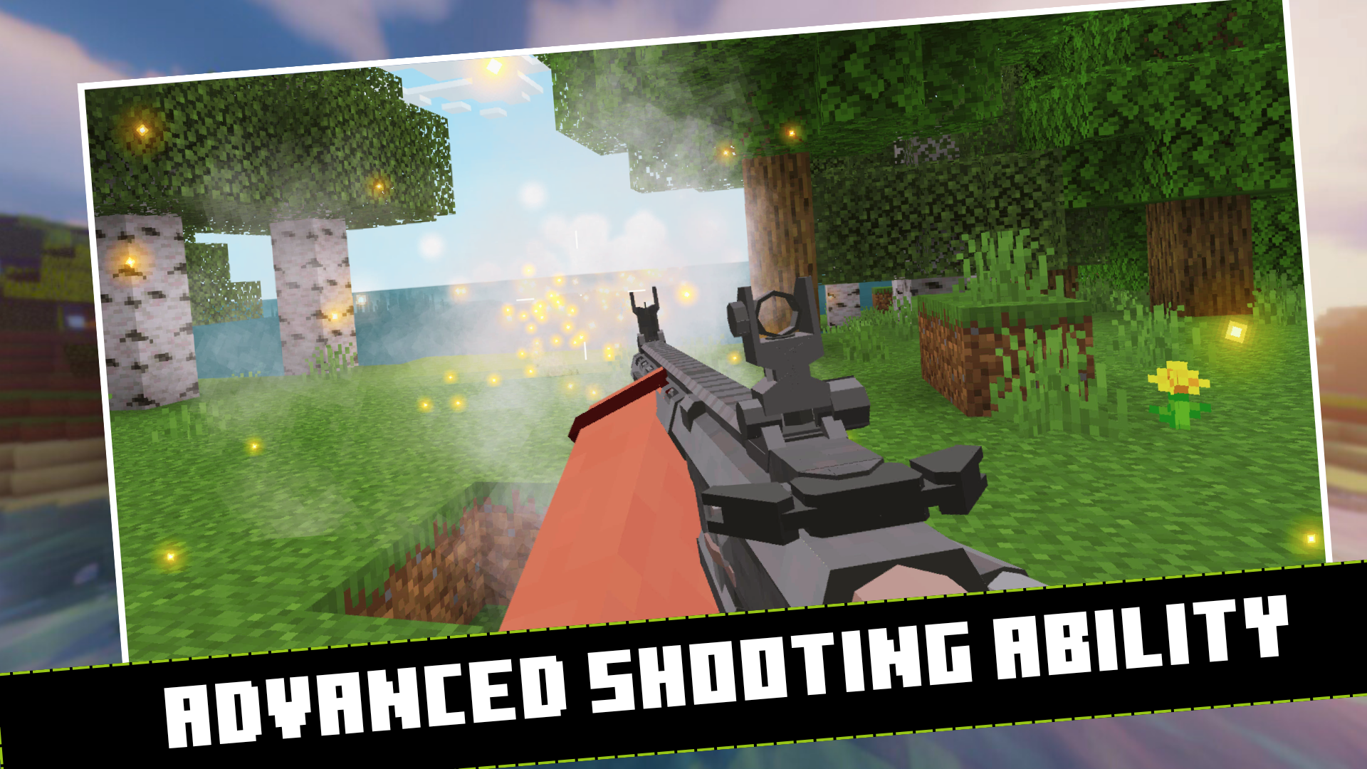 اسکرین شات 3 برنامه Gun Weapon Mod for MCPE