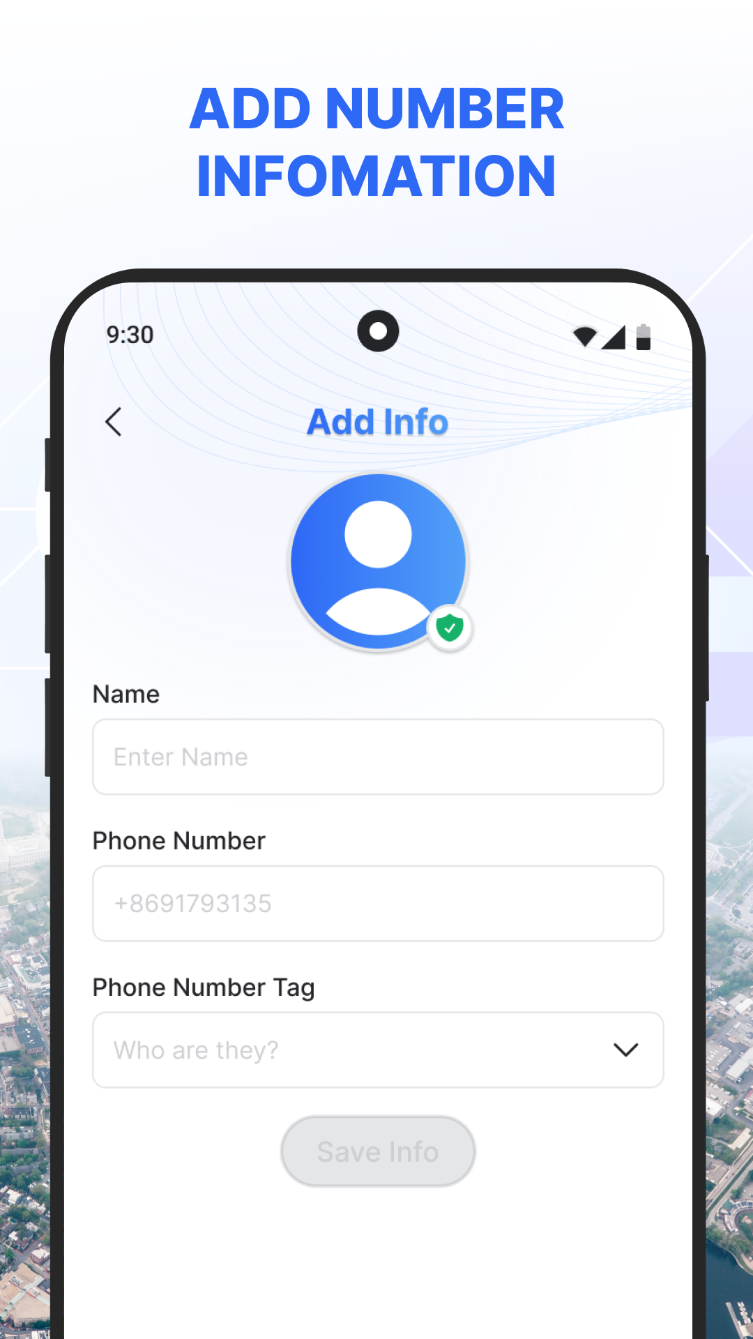 اسکرین شات 4 برنامه Mobile Number Locator
