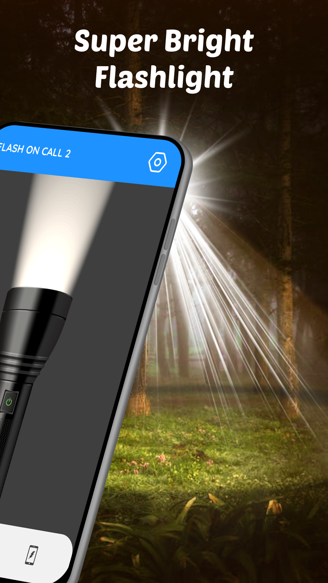اسکرین شات 4 برنامه LED Flashlight - Flash Alert