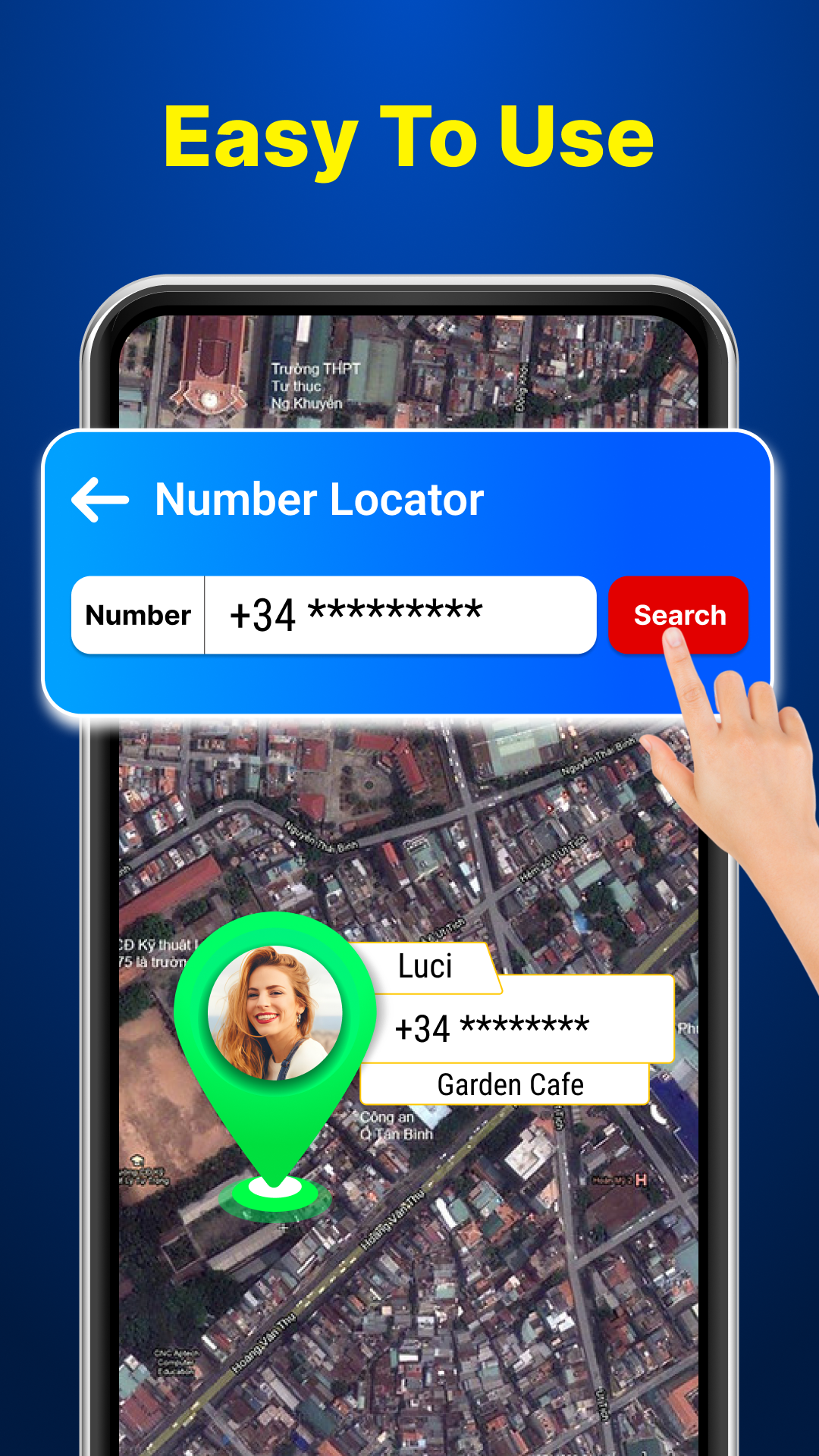 اسکرین شات 4 برنامه Mobile Number Locator