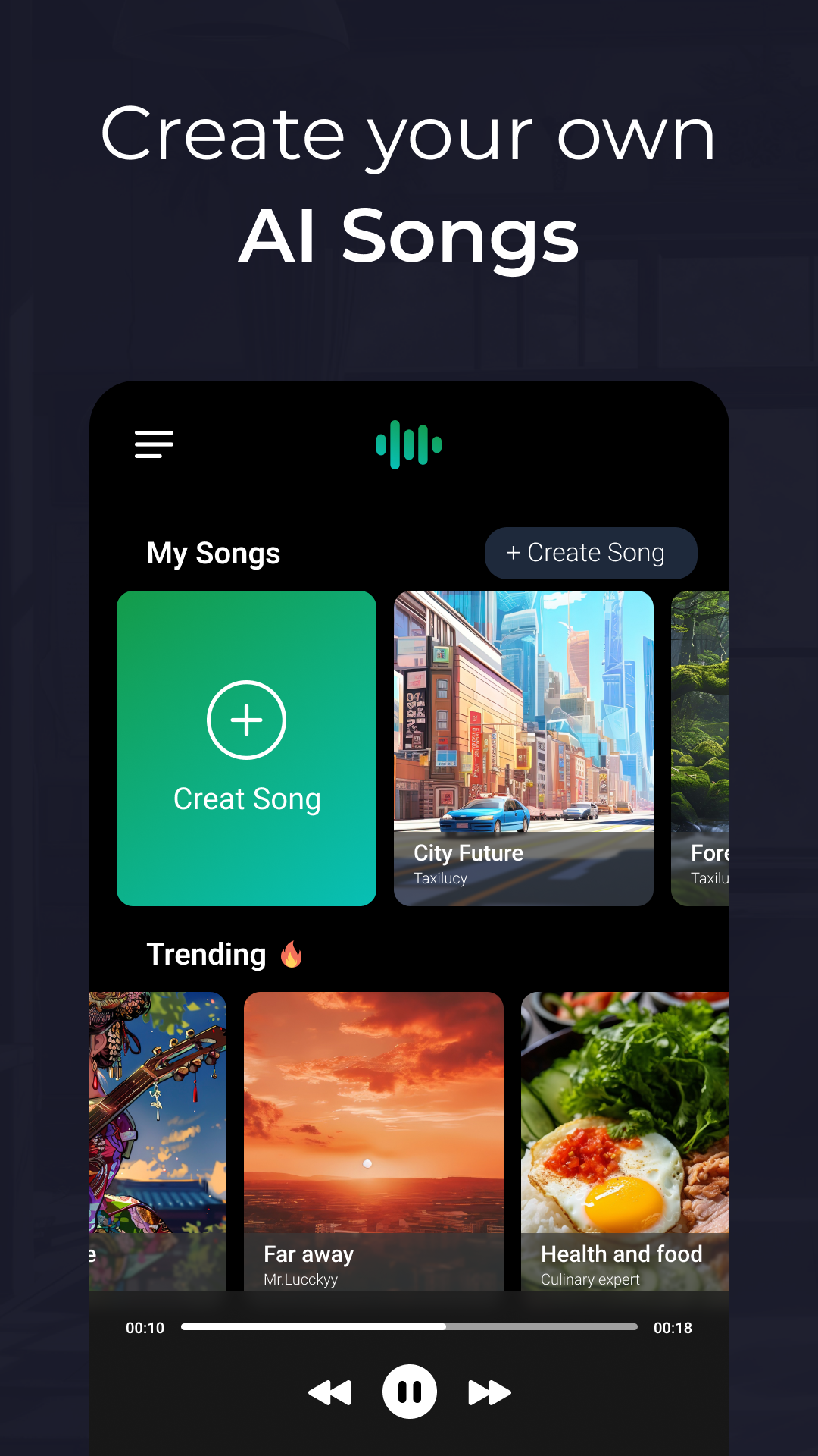 اسکرین شات 4 برنامه Voice AI - Changer Your Voice