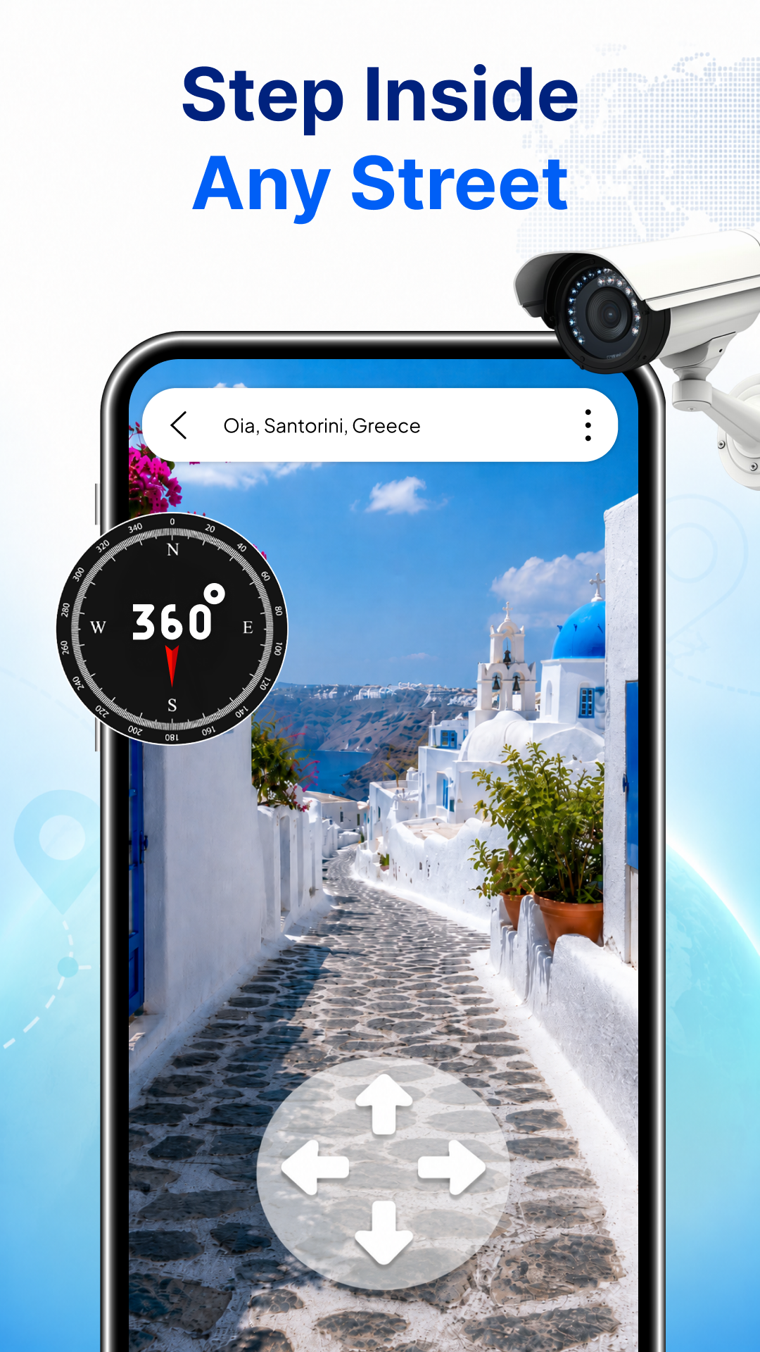اسکرین شات 3 برنامه Satellite View, Street View