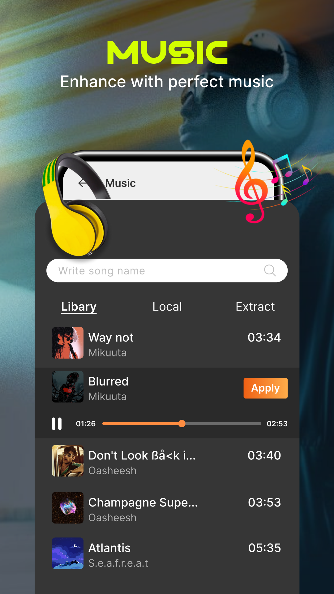 اسکرین شات 2 برنامه Photo Video & Slideshow Maker