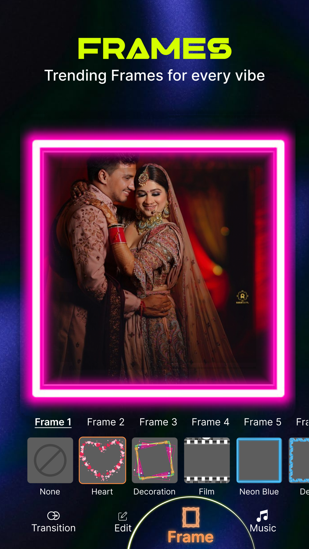 اسکرین شات 4 برنامه Photo Video & Slideshow Maker