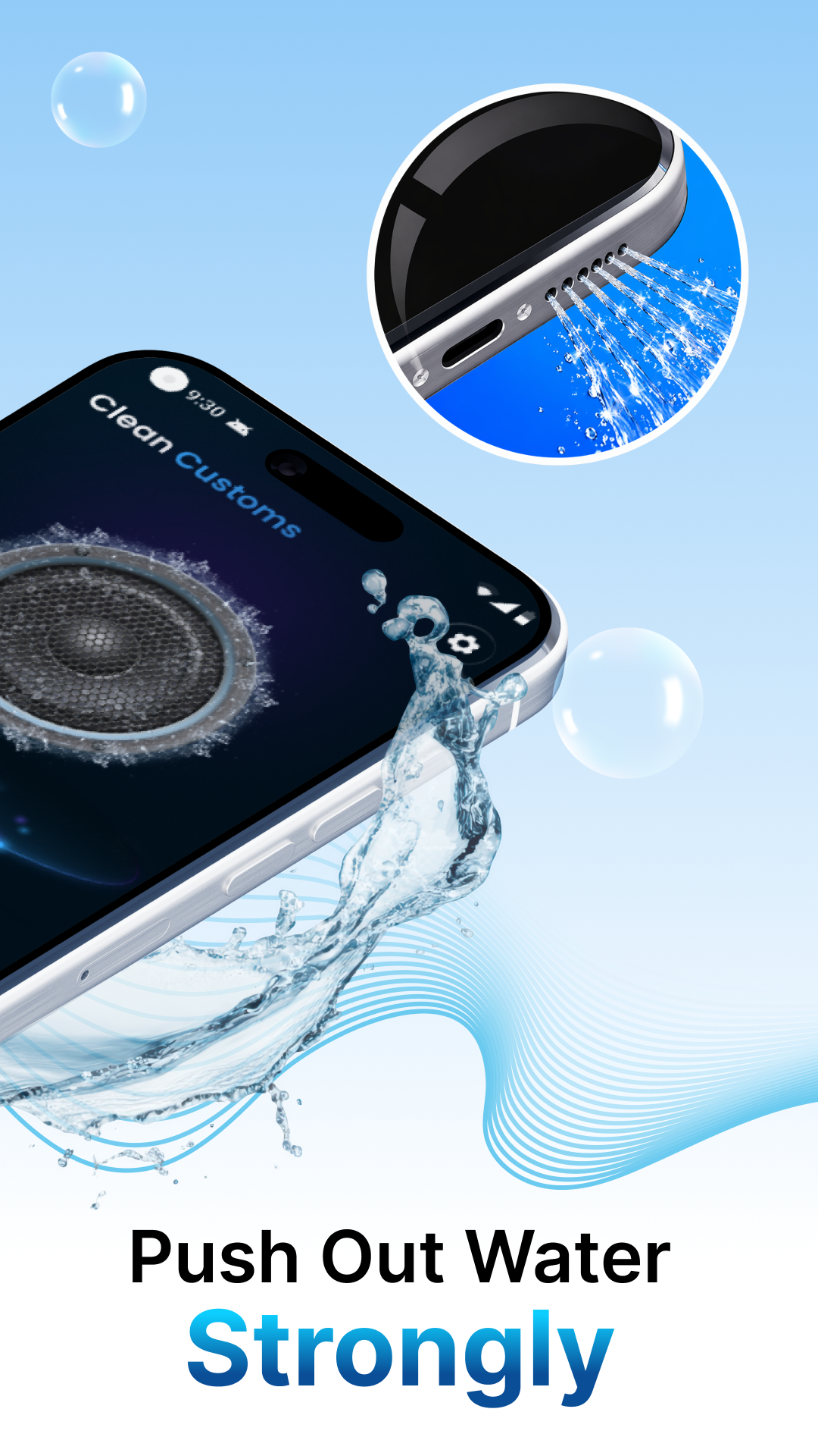اسکرین شات 2 برنامه Speaker Cleaner & Water Eject