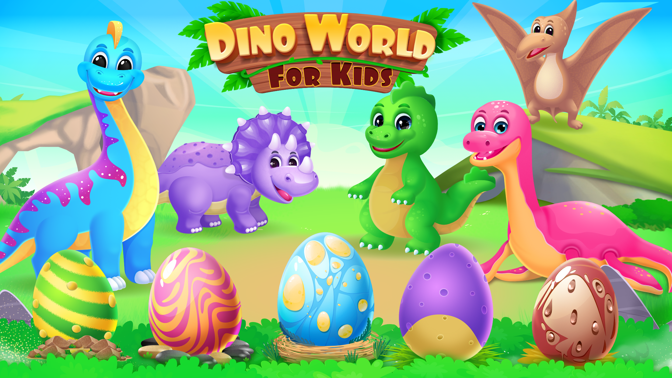 اسکرین شات 1 بازی Dino World Jurassic for Kids