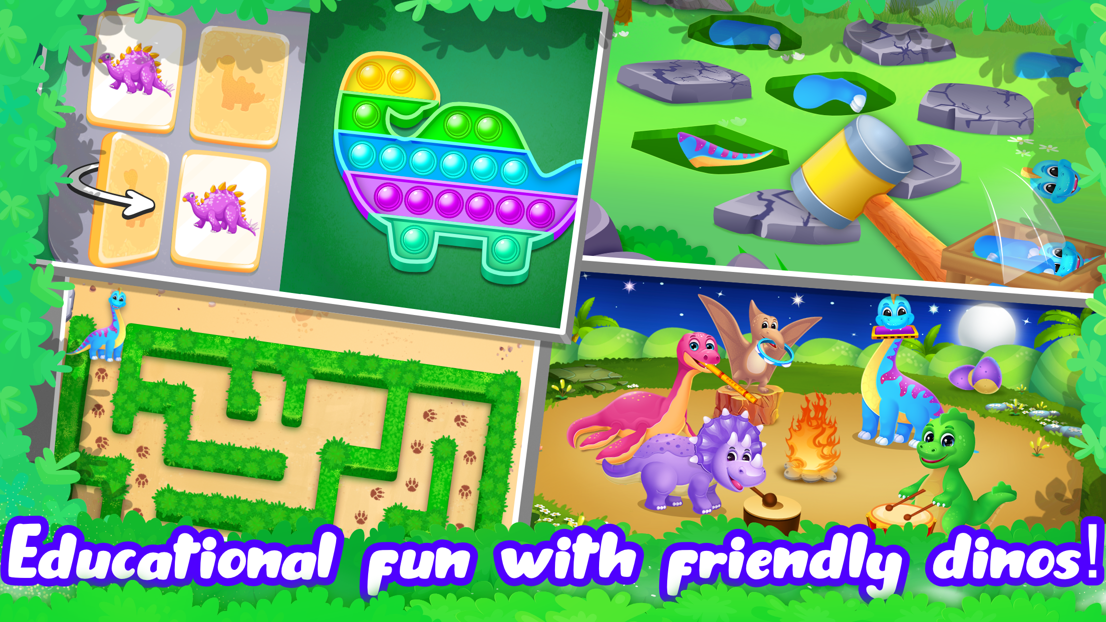 اسکرین شات 8 بازی Dino World Jurassic for Kids