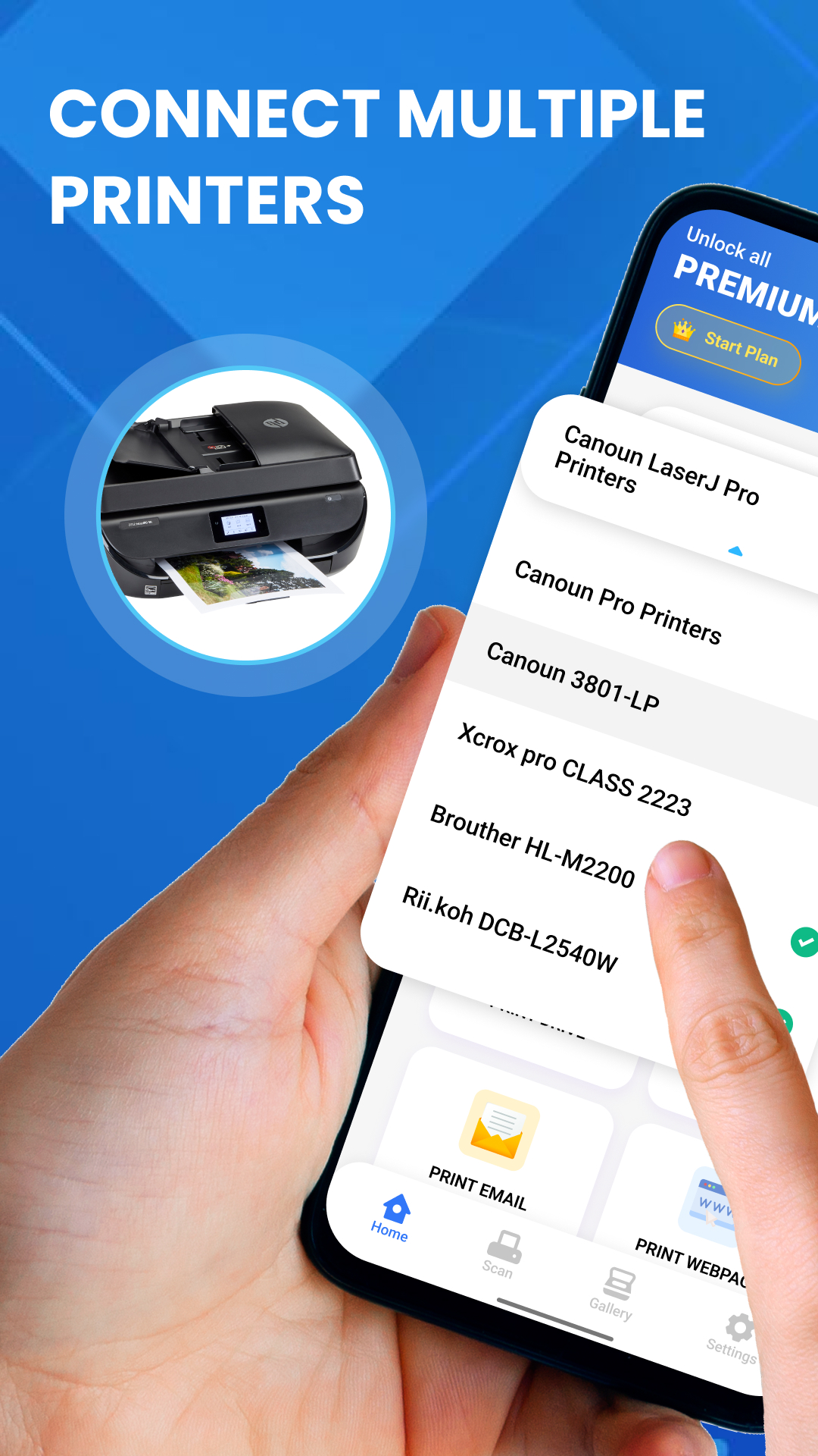 اسکرین شات 1 برنامه Smart Print for Mobile Printer
