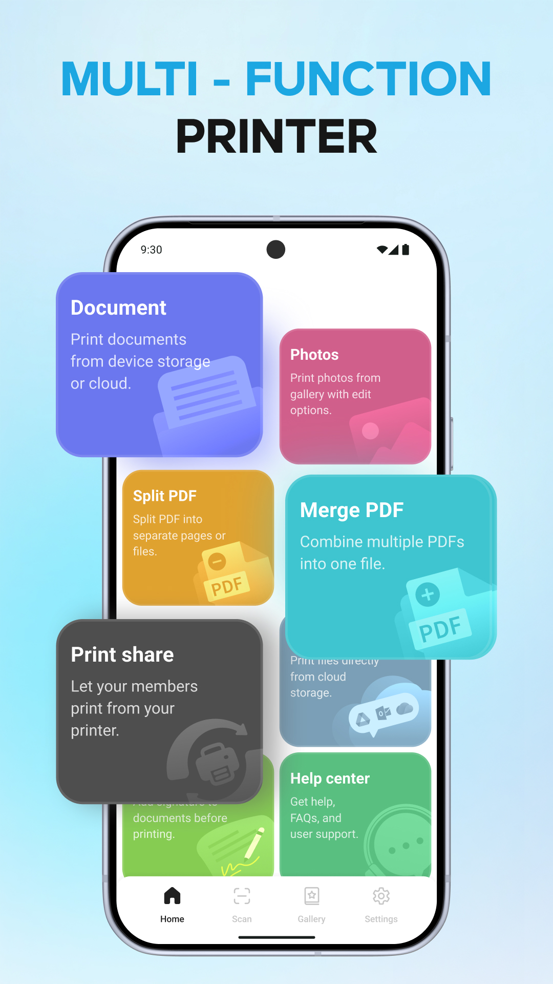 اسکرین شات 3 برنامه Smart Print for Mobile Printer