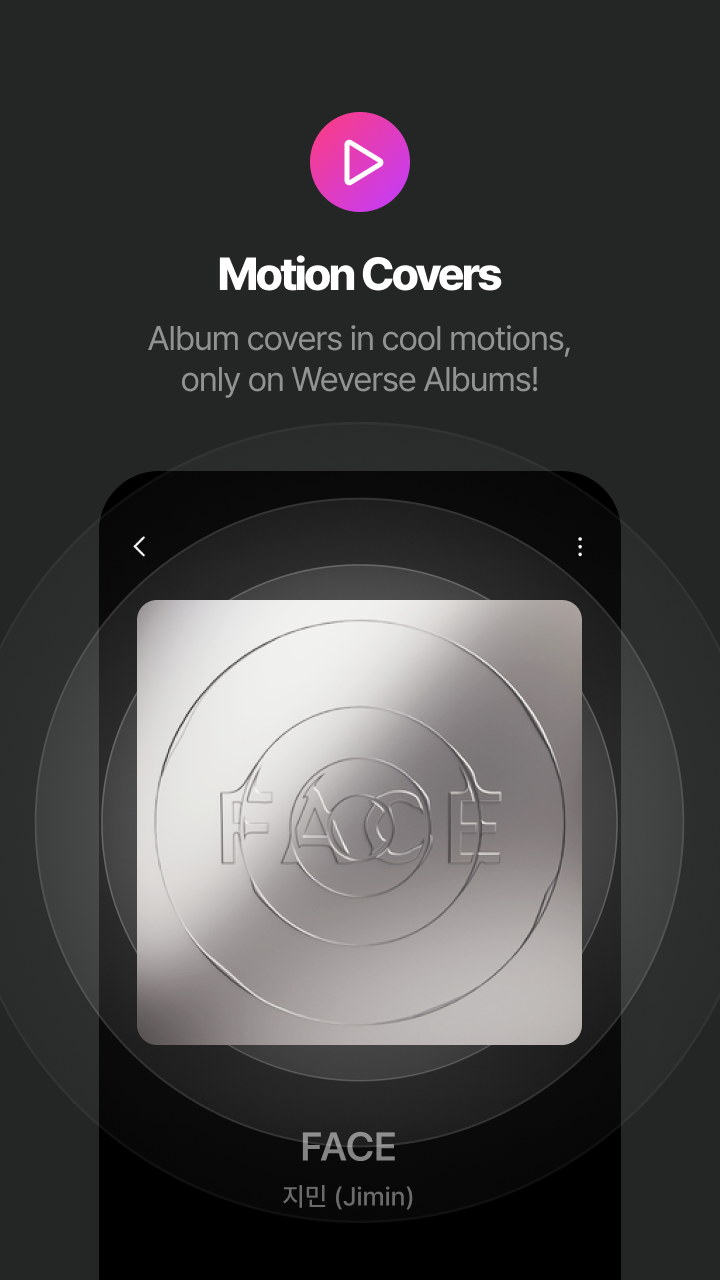 اسکرین شات 5 برنامه Weverse Albums
