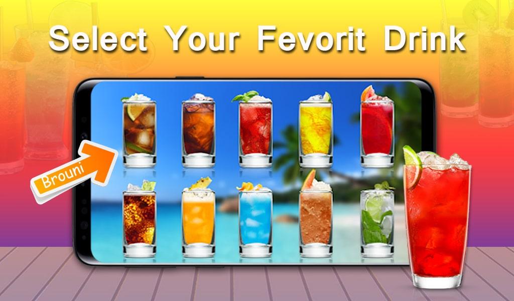 اسکرین شات 1 برنامه Drink Simulator & Juice (joke)