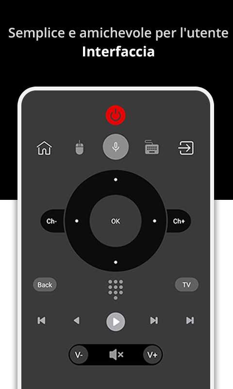 اسکرین شات 3 برنامه Telecomando Android TV