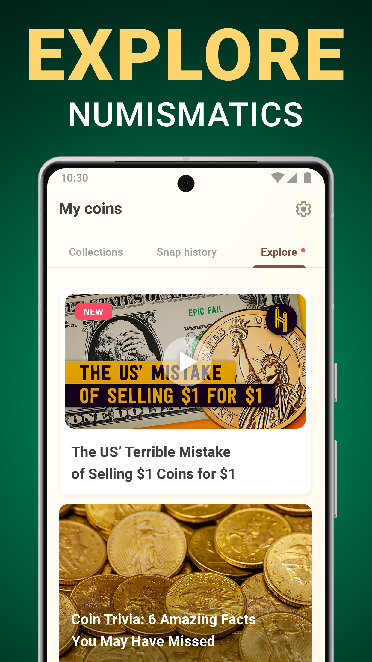 اسکرین شات 8 برنامه Coin ID - Coin Identifier