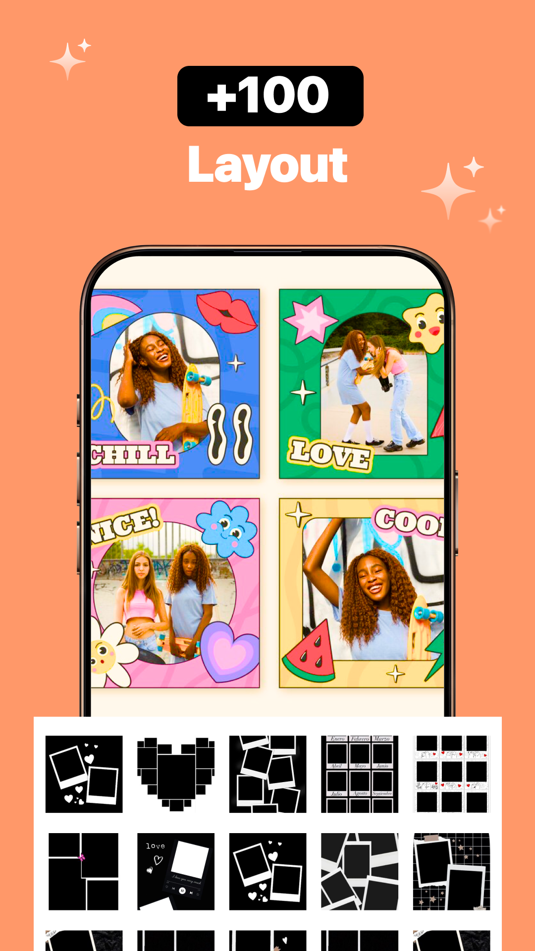 اسکرین شات 2 برنامه Photo Collage - Photo Editor