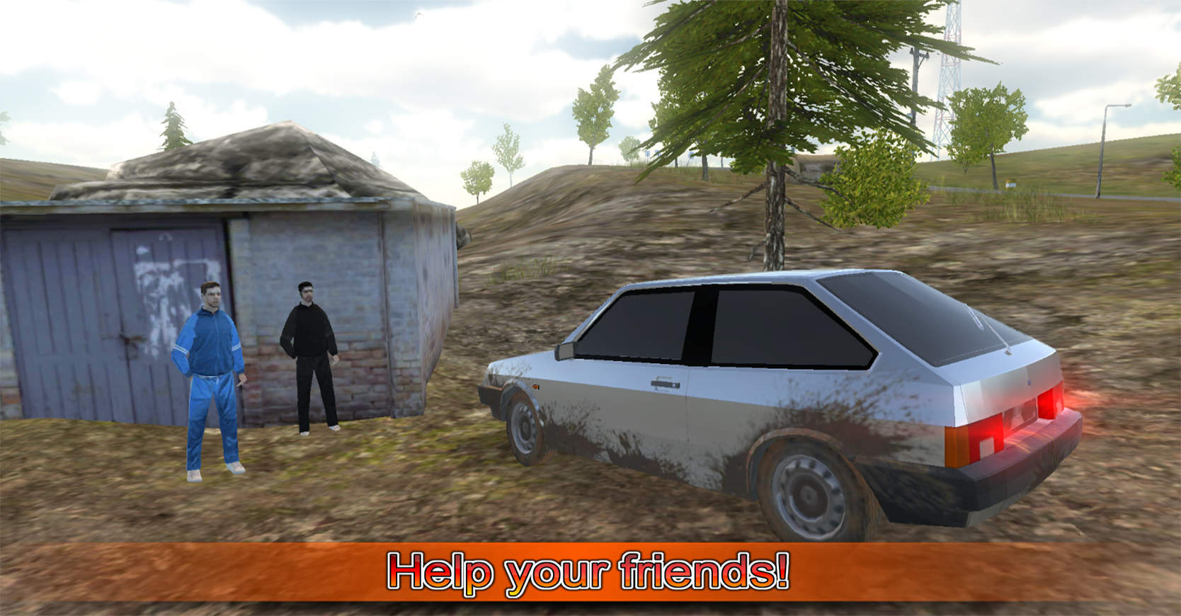 اسکرین شات 3 بازی Driving simulator VAZ 2108 SE