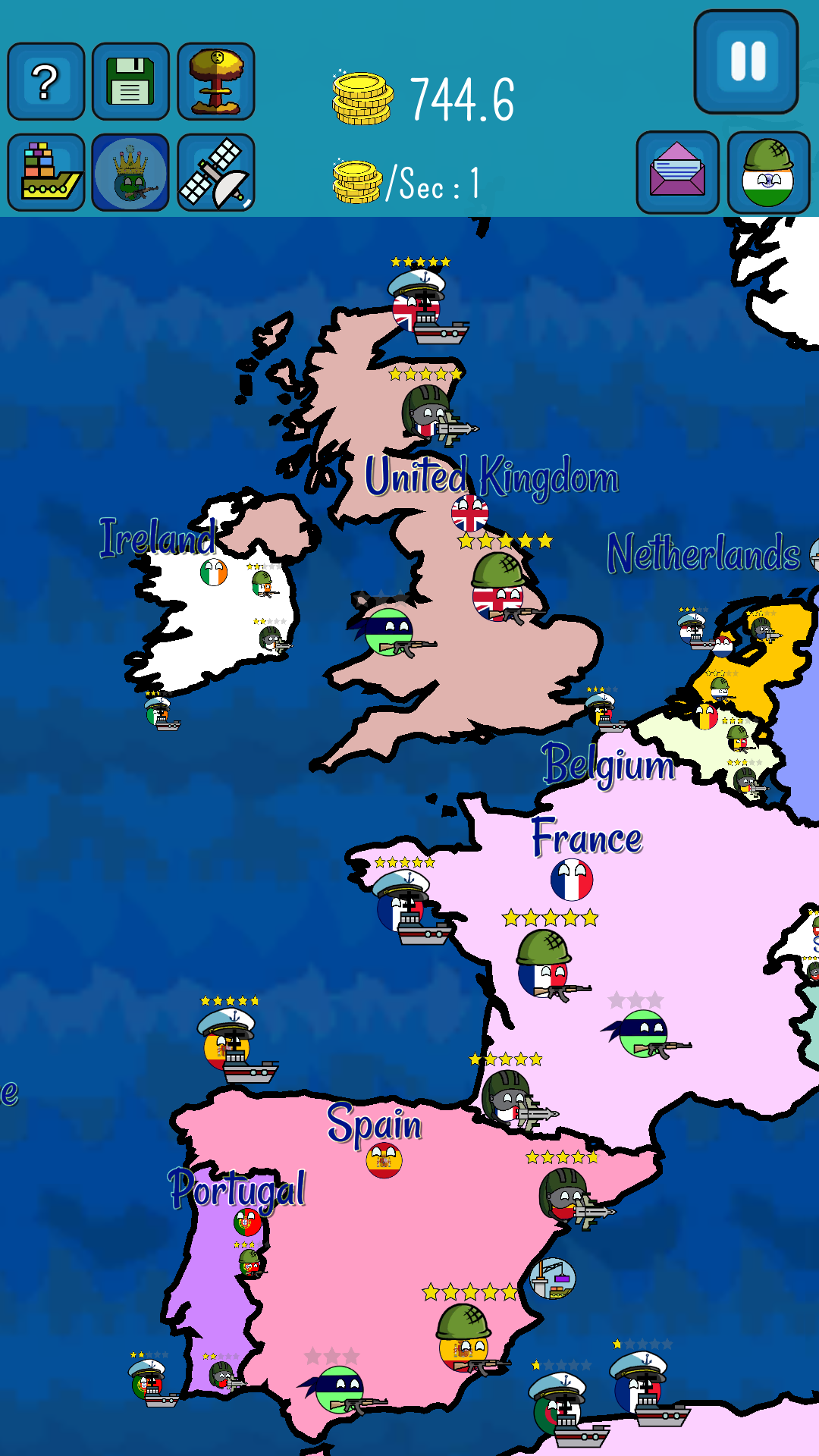 اسکرین شات 2 بازی Dictators : No Peace