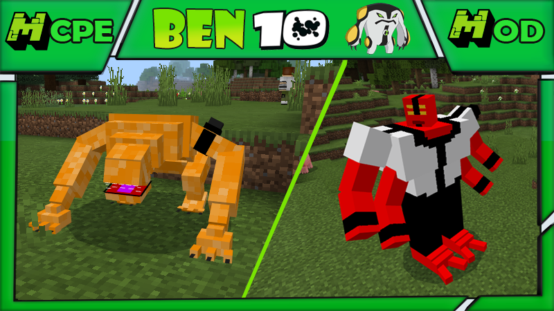 اسکرین شات 3 برنامه Mod ben alien for  Minecraft