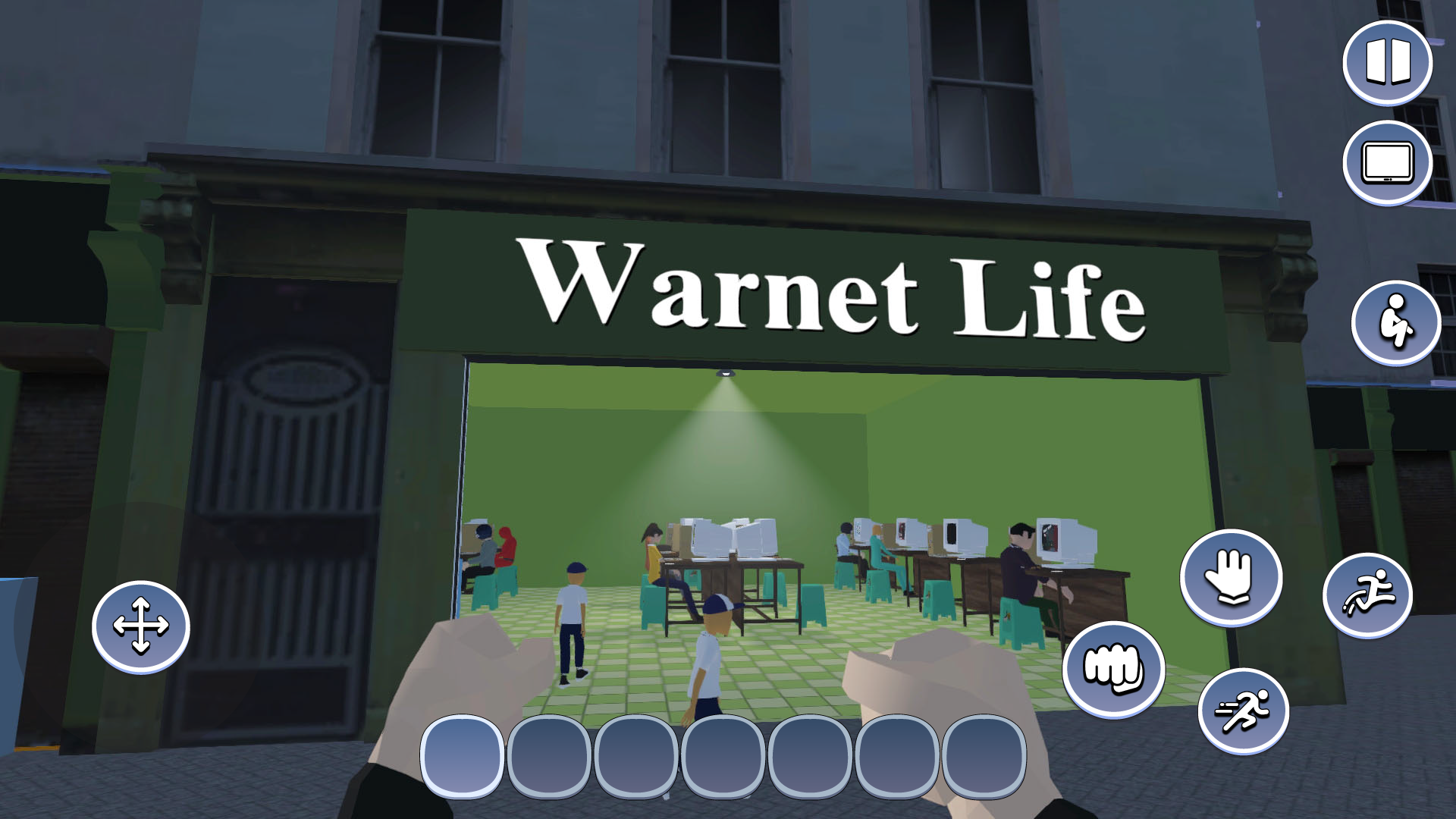 اسکرین شات 1 بازی Warnet Life