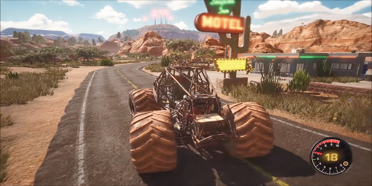 اسکرین شات 5 بازی Steel Monster Truck Racing Jam