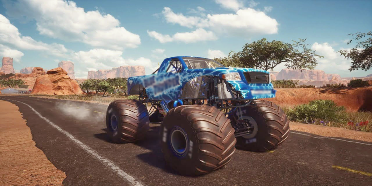 اسکرین شات 6 بازی Steel Monster Truck Racing Jam