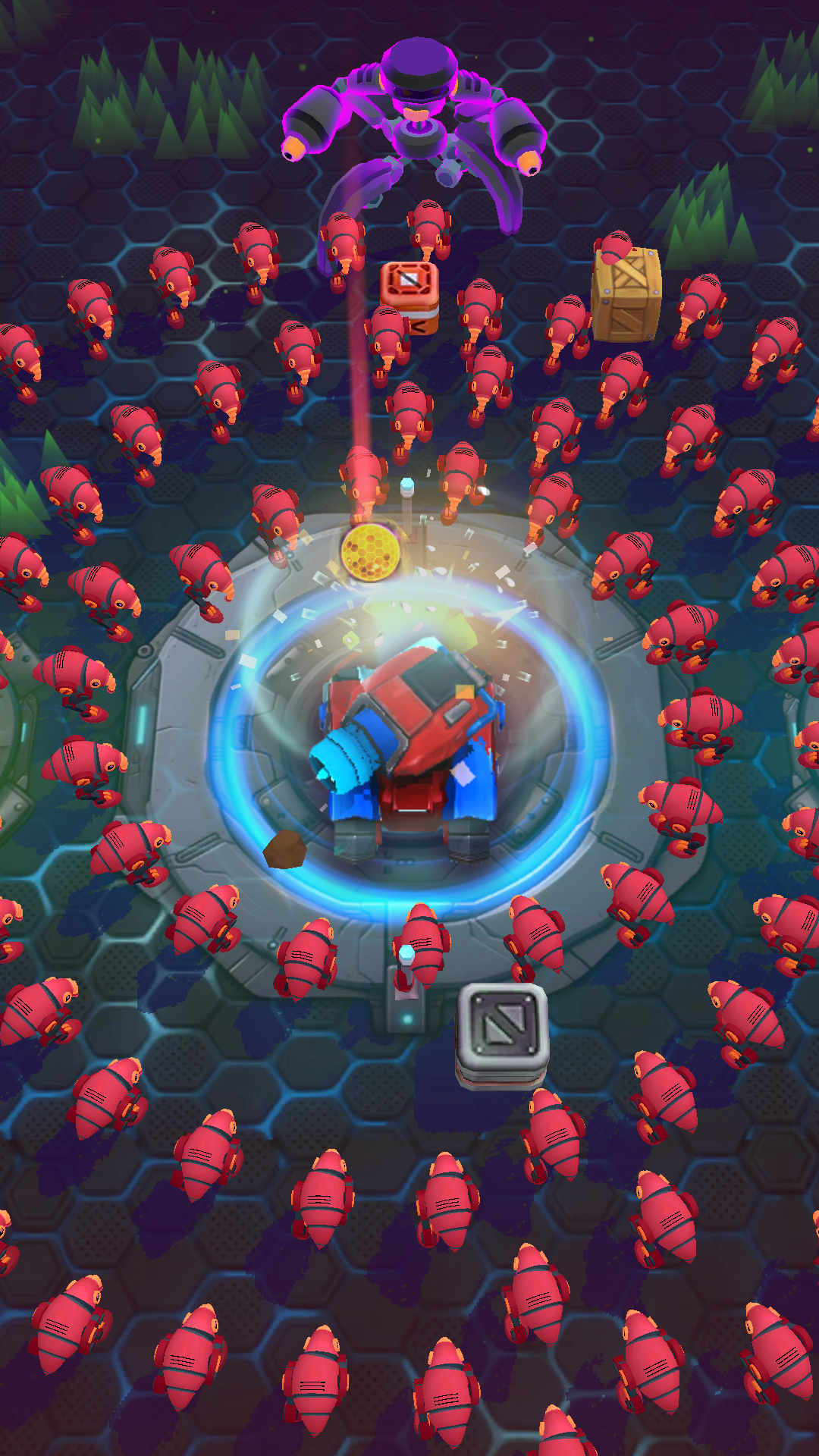 اسکرین شات 2 بازی Cyber Tank: Last Survivor