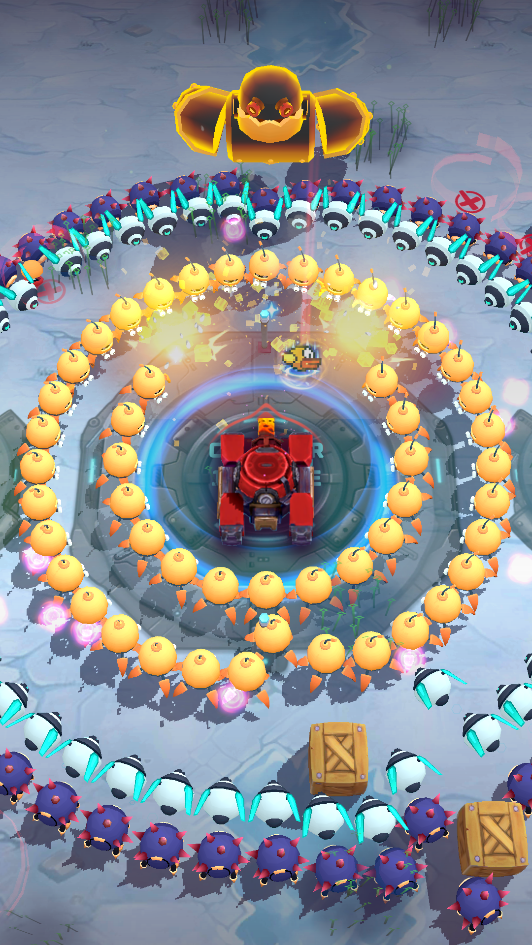 اسکرین شات 3 بازی Cyber Tank: Last Survivor