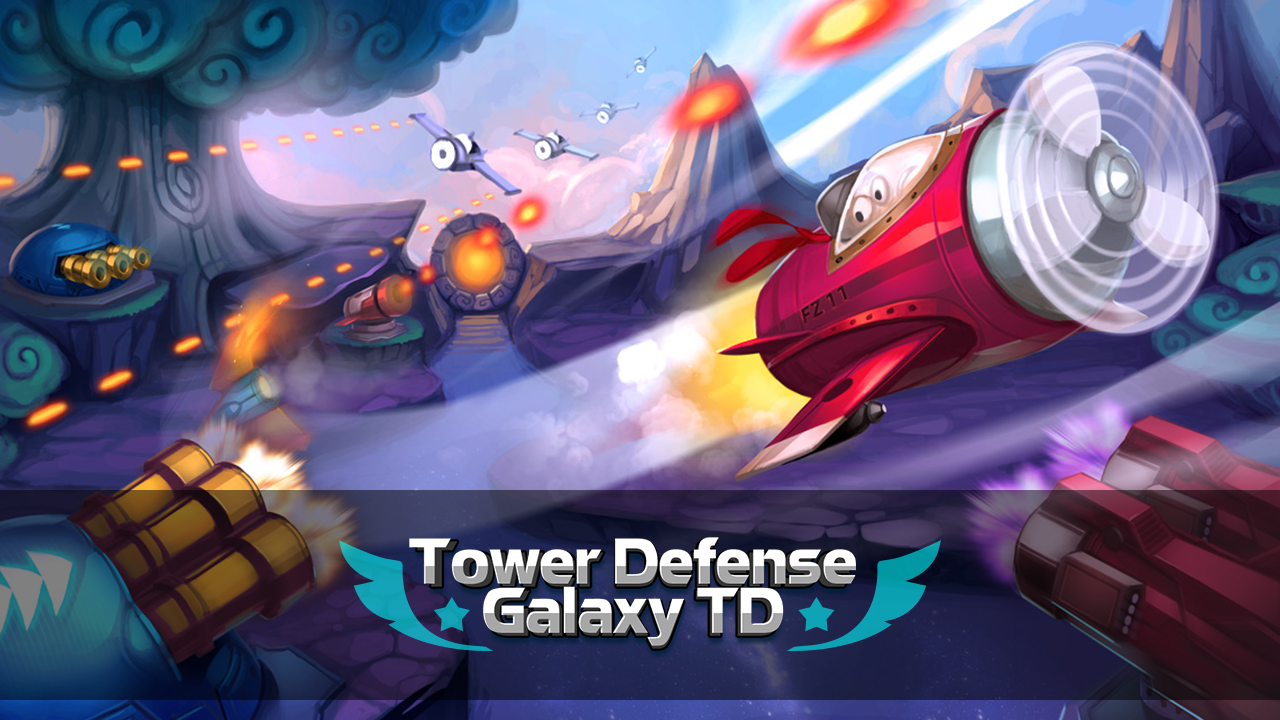 اسکرین شات 3 بازی Tower Defense: Galaxy TD