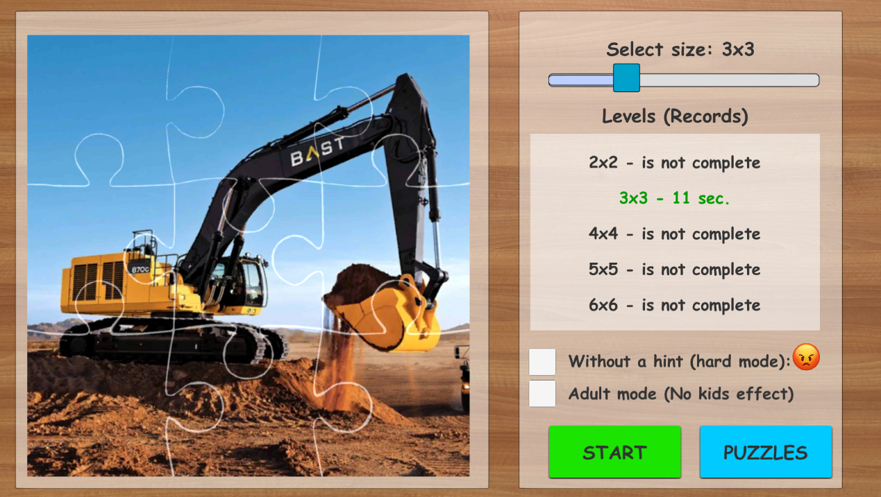 اسکرین شات 2 بازی Vehicle puzzle - cars for kids