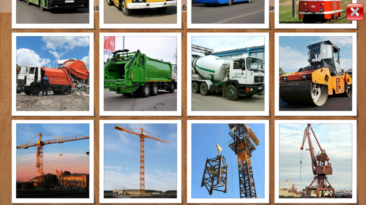 اسکرین شات 4 بازی Vehicle puzzle - cars for kids