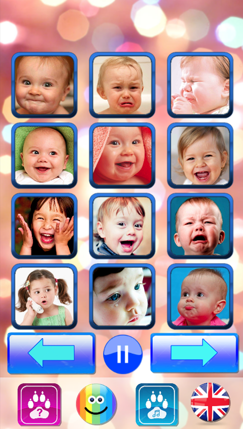 اسکرین شات 1 برنامه Sound for kids - Baby touch