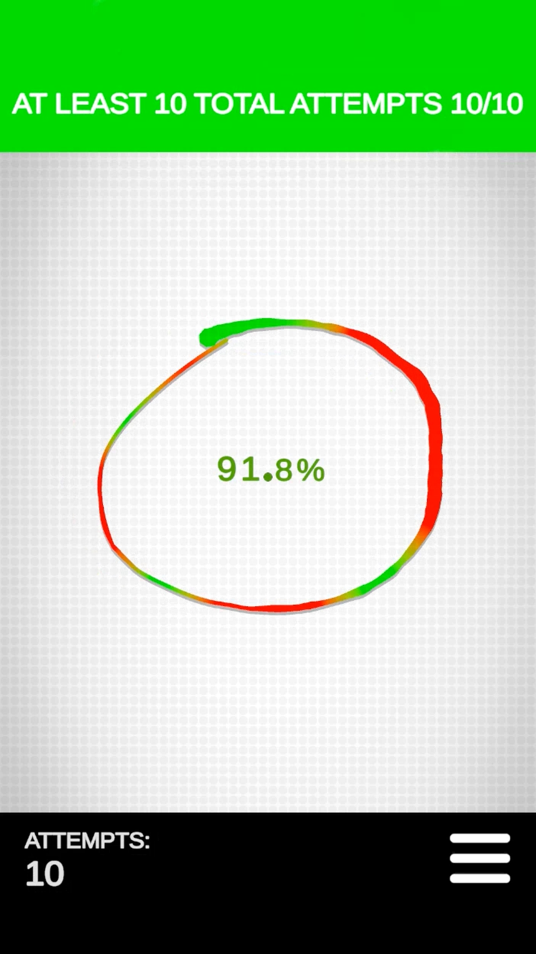 اسکرین شات 3 بازی Draw Perfect Circle Challenge