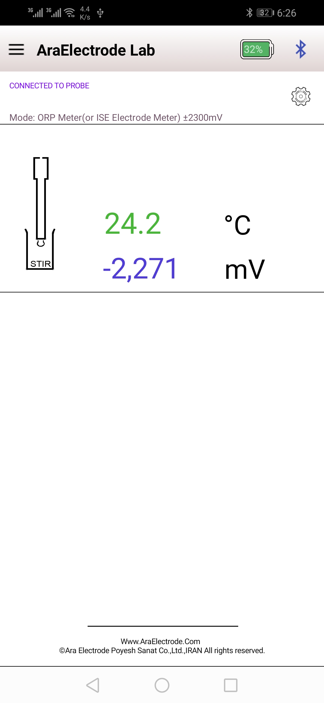 اسکرین شات 8 برنامه آرا الکترود لب