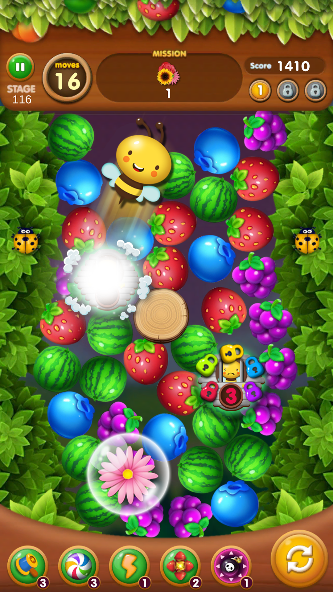 اسکرین شات 7 بازی Fruits Crush: Link Puzzle Game