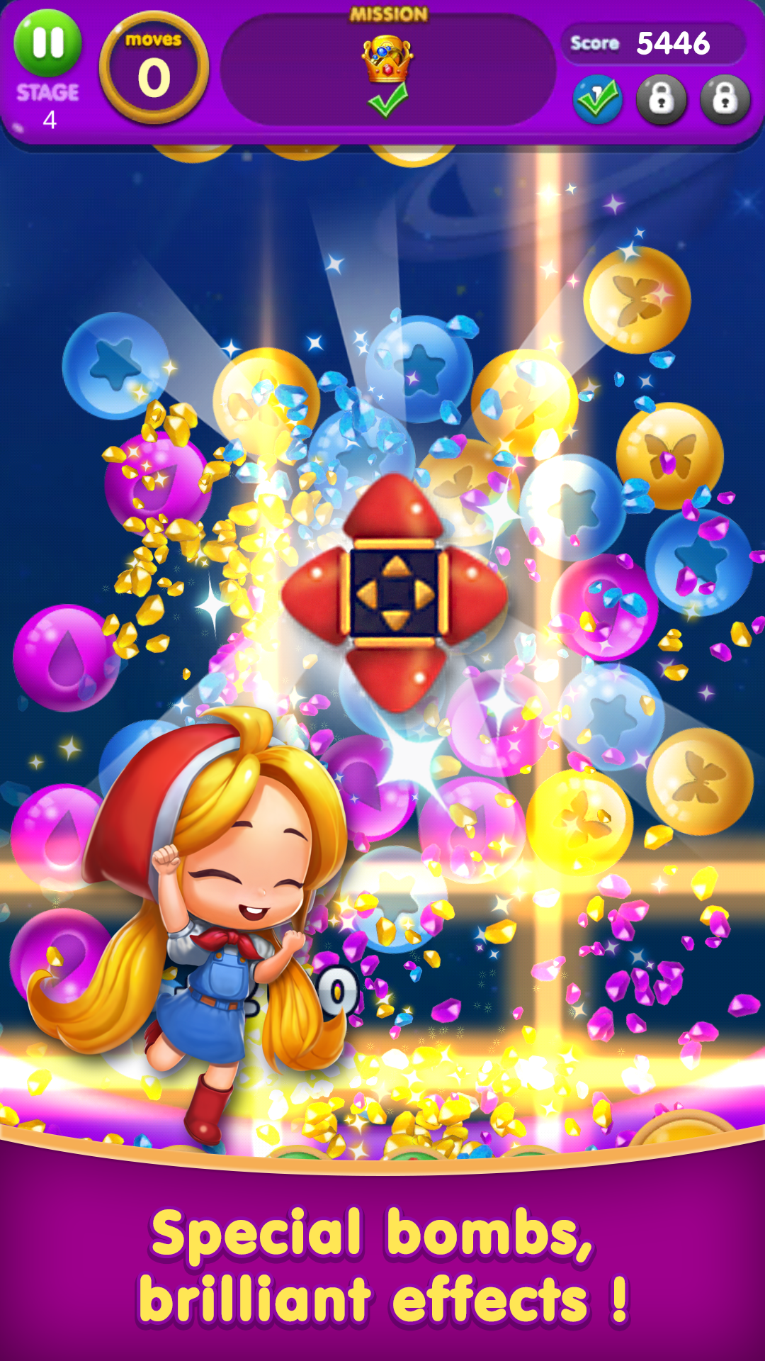 اسکرین شات 8 بازی Jewel Stars-Link Puzzle Game