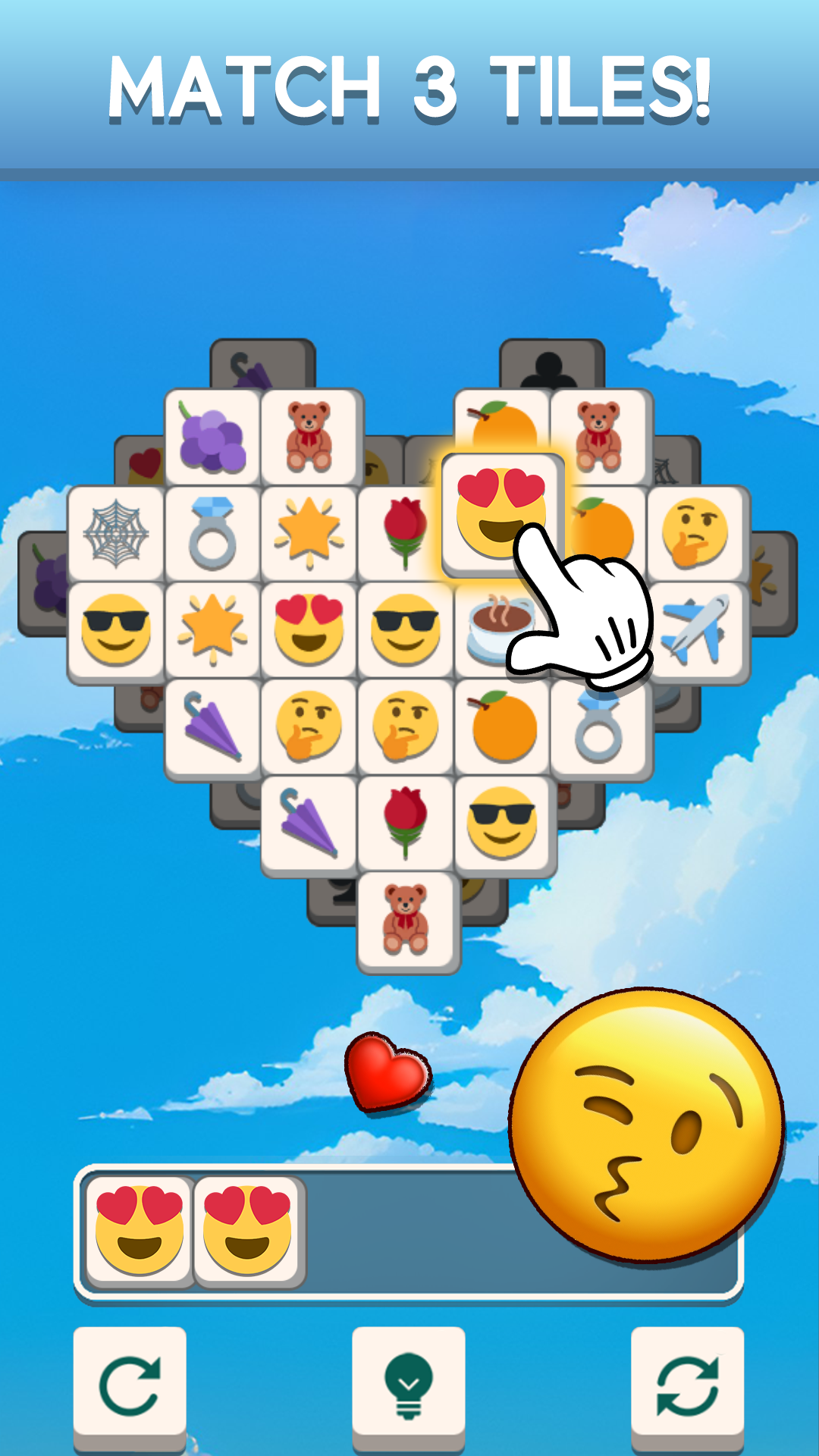 اسکرین شات 2 بازی Tile Match Emoji -Triple Tile