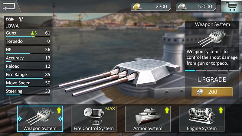 اسکرین شات 3 بازی Warship Attack 3D
