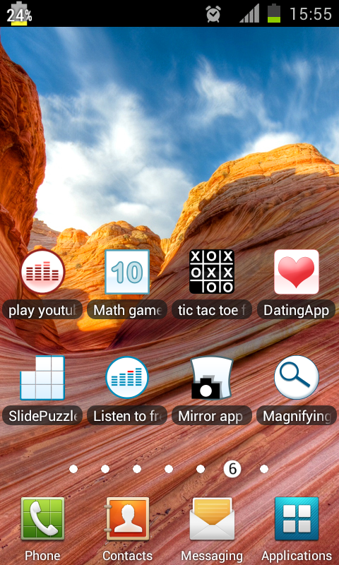 اسکرین شات 8 برنامه show battery percentage