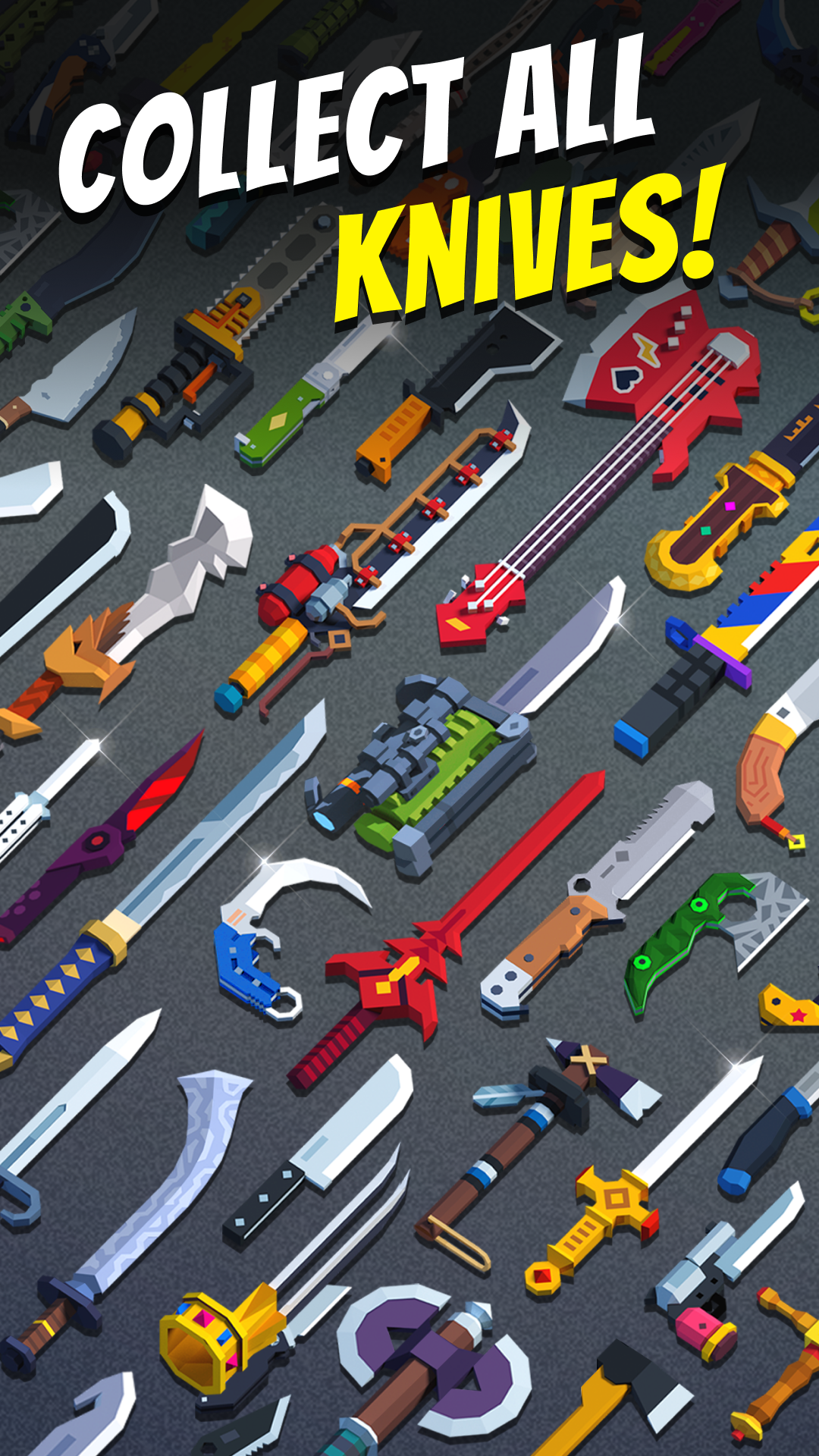 اسکرین شات 3 بازی Flippy Knife: 3D flipping game