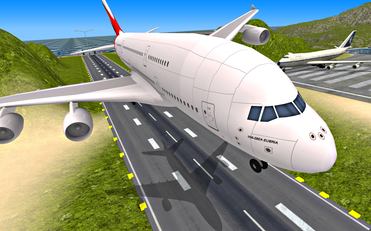 اسکرین شات 2 بازی Airplane Fly 3D : Flight Plane