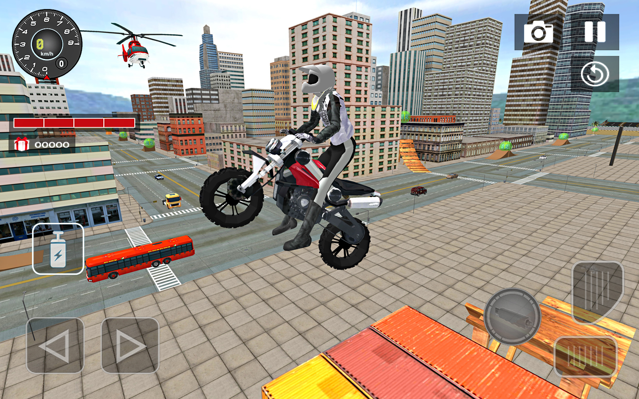 اسکرین شات 3 بازی Sports bike simulator Drift 3D