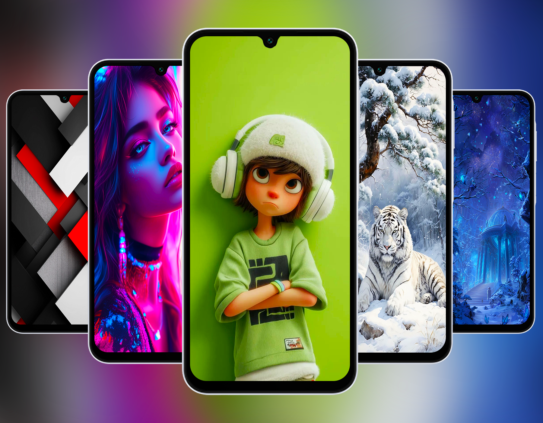 اسکرین شات 1 برنامه Galaxy A16 5G Wallpaper