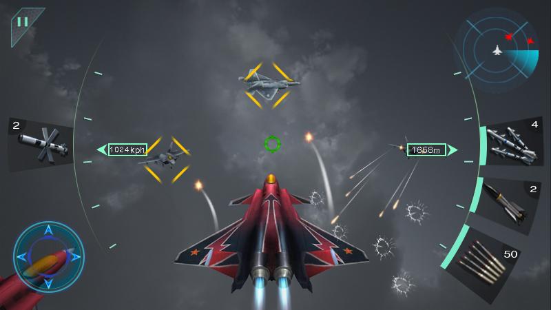 اسکرین شات 2 بازی Sky Fighters 3D