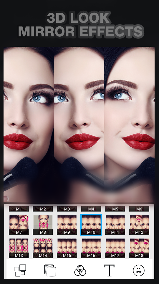 اسکرین شات 7 برنامه Photo Mirror Reflection Pro