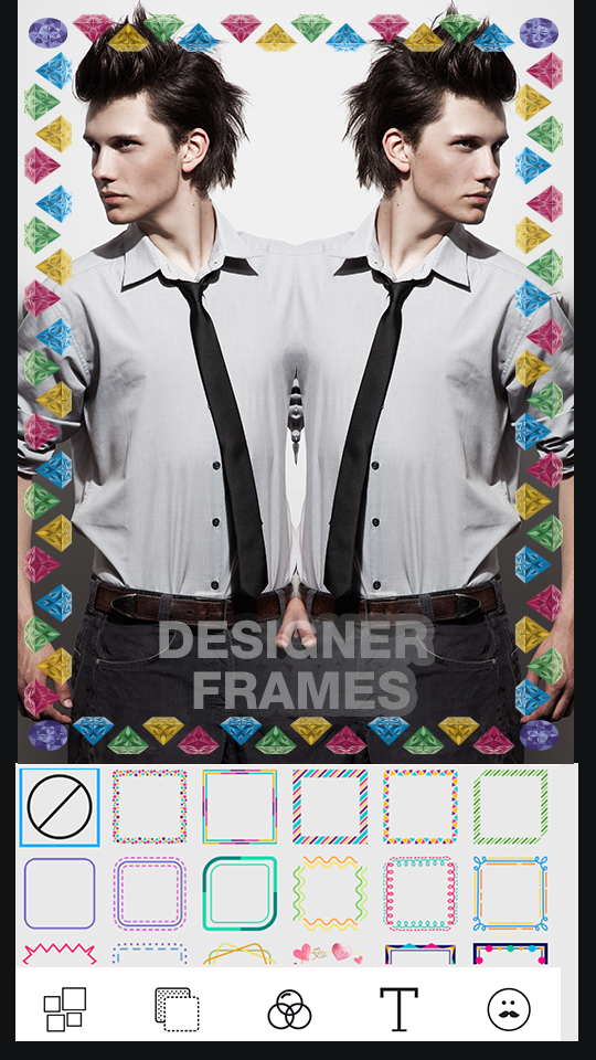 اسکرین شات 5 برنامه Photo Mirror Reflection Pro