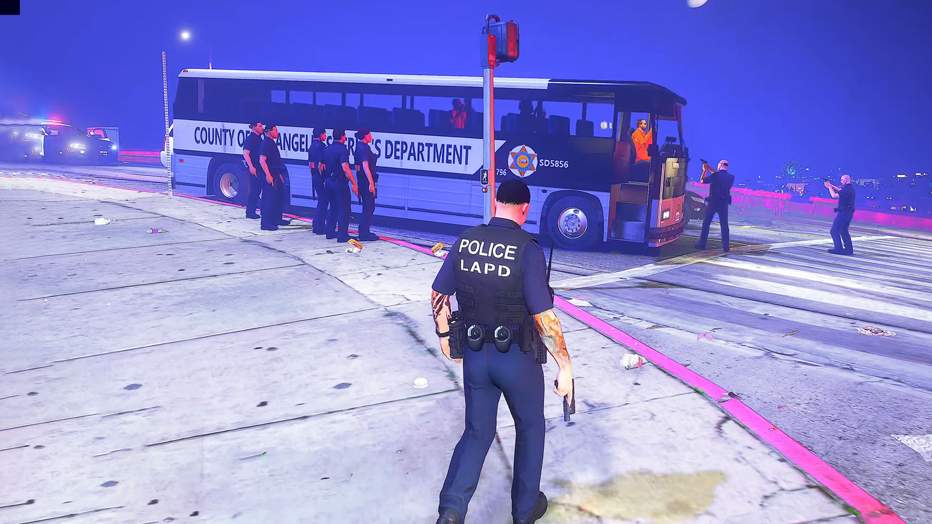 اسکرین شات 7 بازی Police Car Game Cop Games 3D