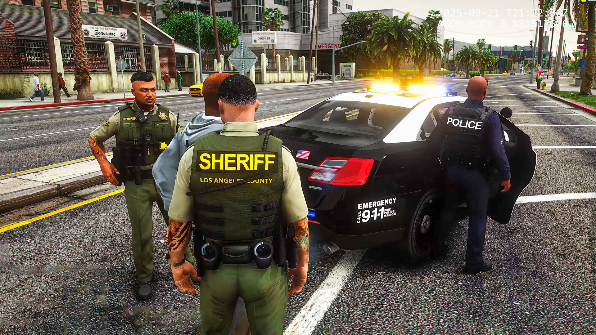 اسکرین شات 4 بازی Police Car Game Cop Games 3D